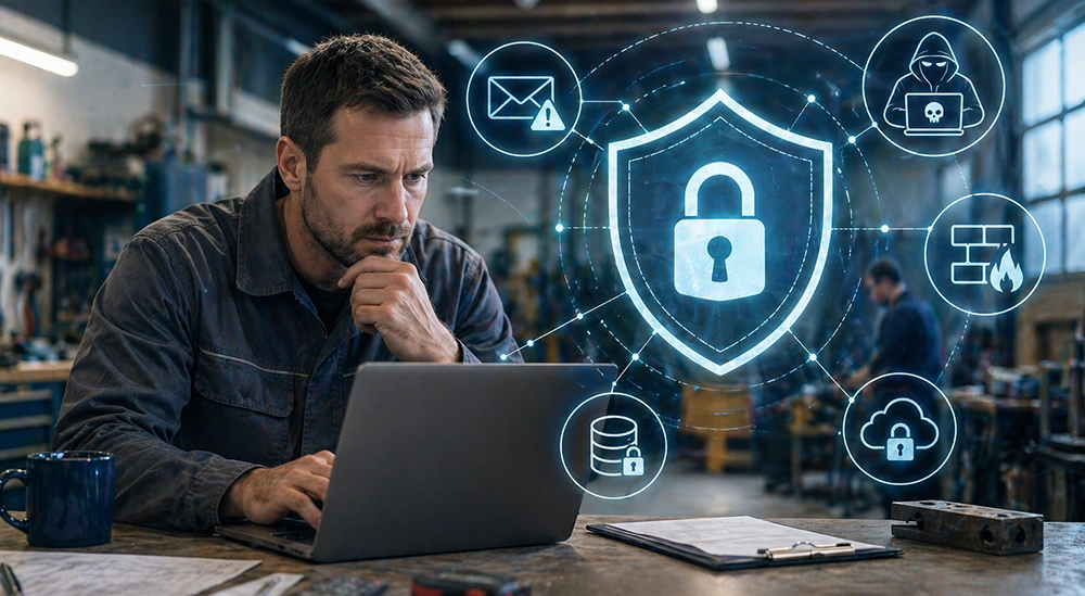 Cyberangriffe auf Handwerksbetriebe